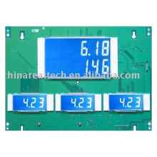 LCD display board for multi fuel dispenser